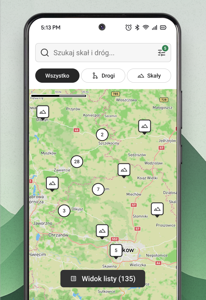 funkcje społecznościowe aplikacji wspinaczkowej pokazujące raporty bezpieczeństwa i interakcje wspinaczy